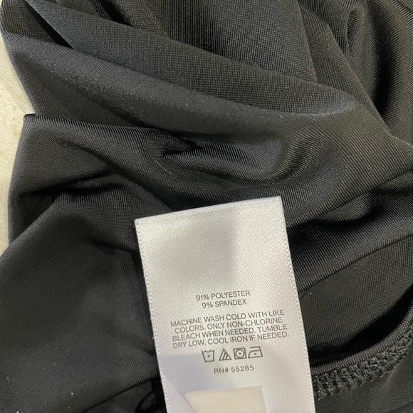 Express Contour Black Bodysuit NWOT - Picture 8 of 9